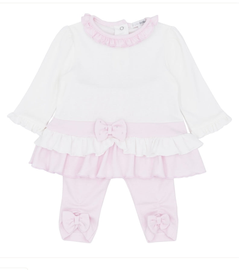 BLUES BABY- Frill legging set (2196)