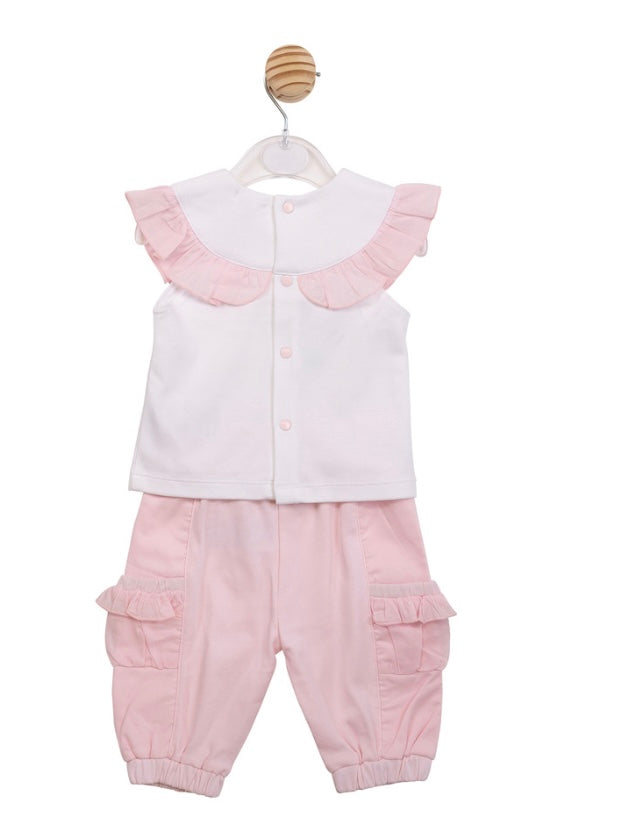 MINTINI- Frill trouser set ( MB7097)
