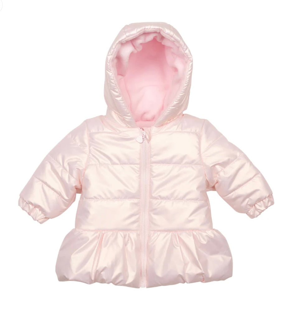 MINTINI- metallic padded coat