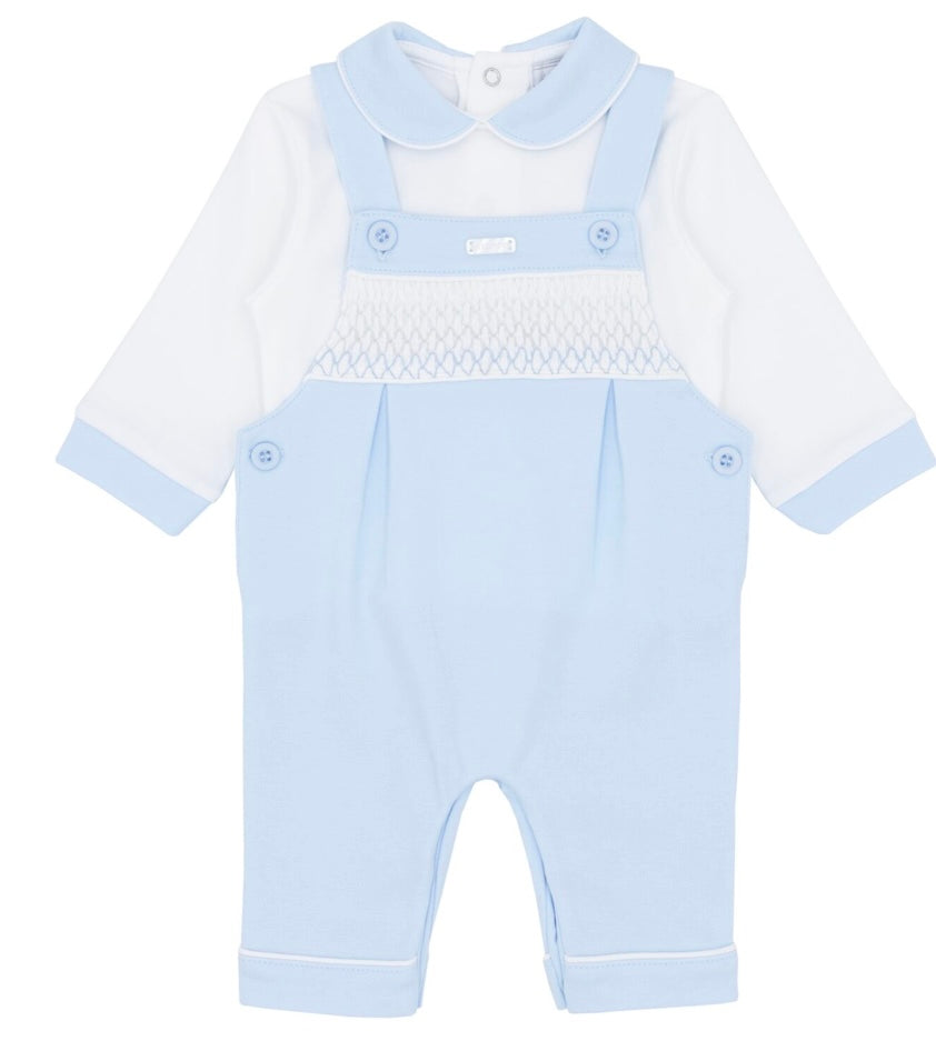 AMORE- Smock dungaree set ( 0025)