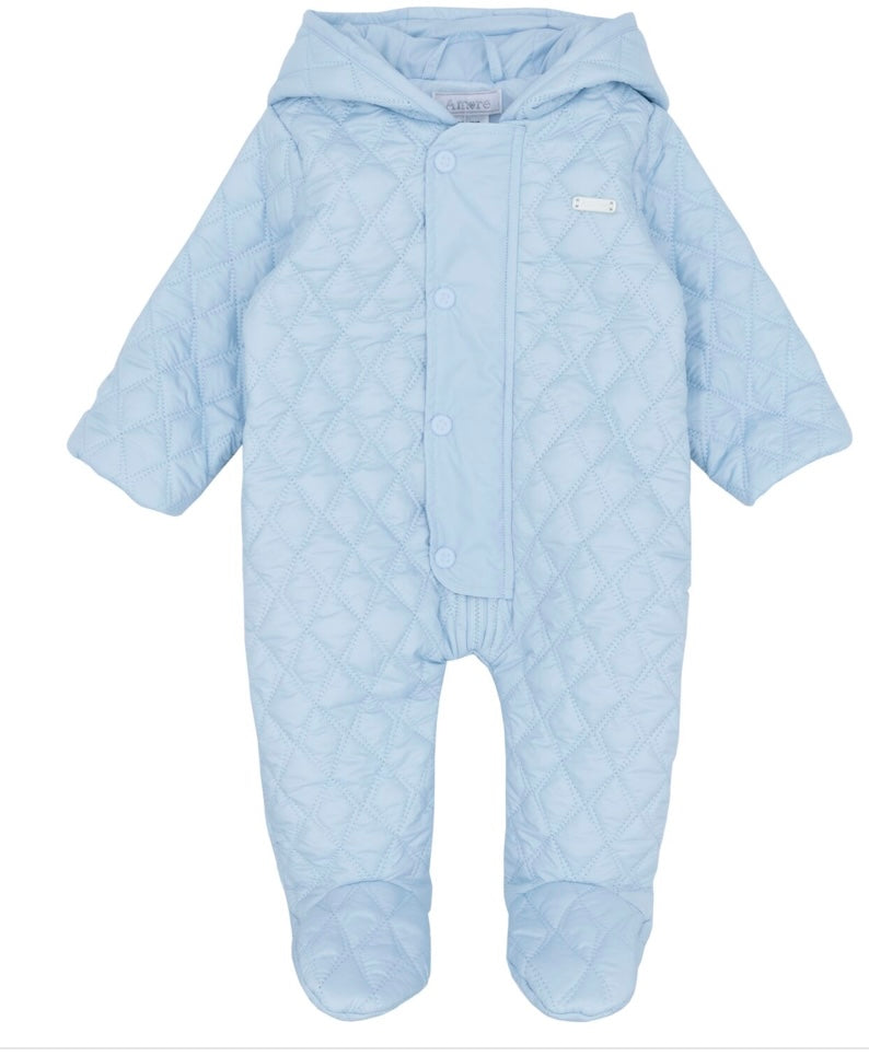 AMORE- Boys quilted snowsuit ( 0011)