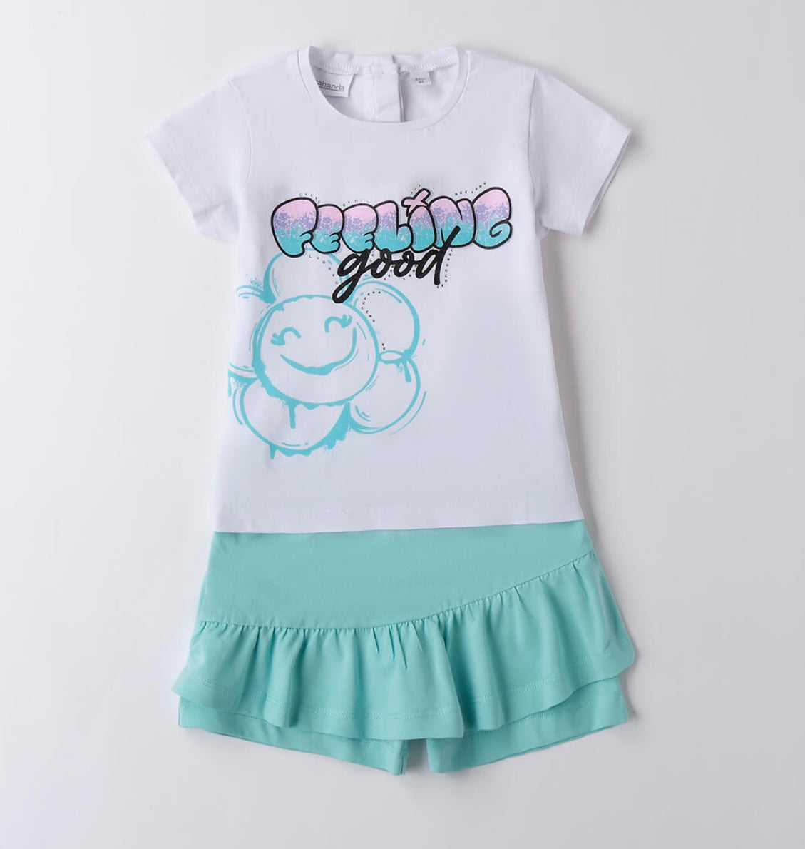 MINIBANDA- Skort set