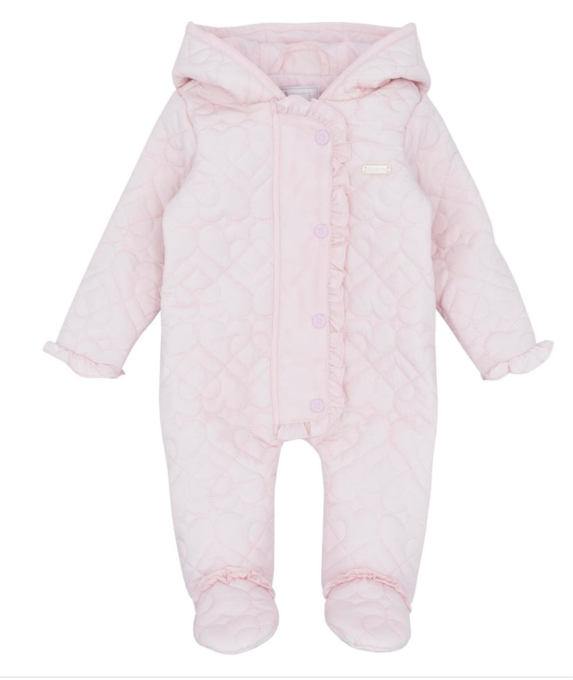 AMORE- Girls quilted snowsuit ( 0008)