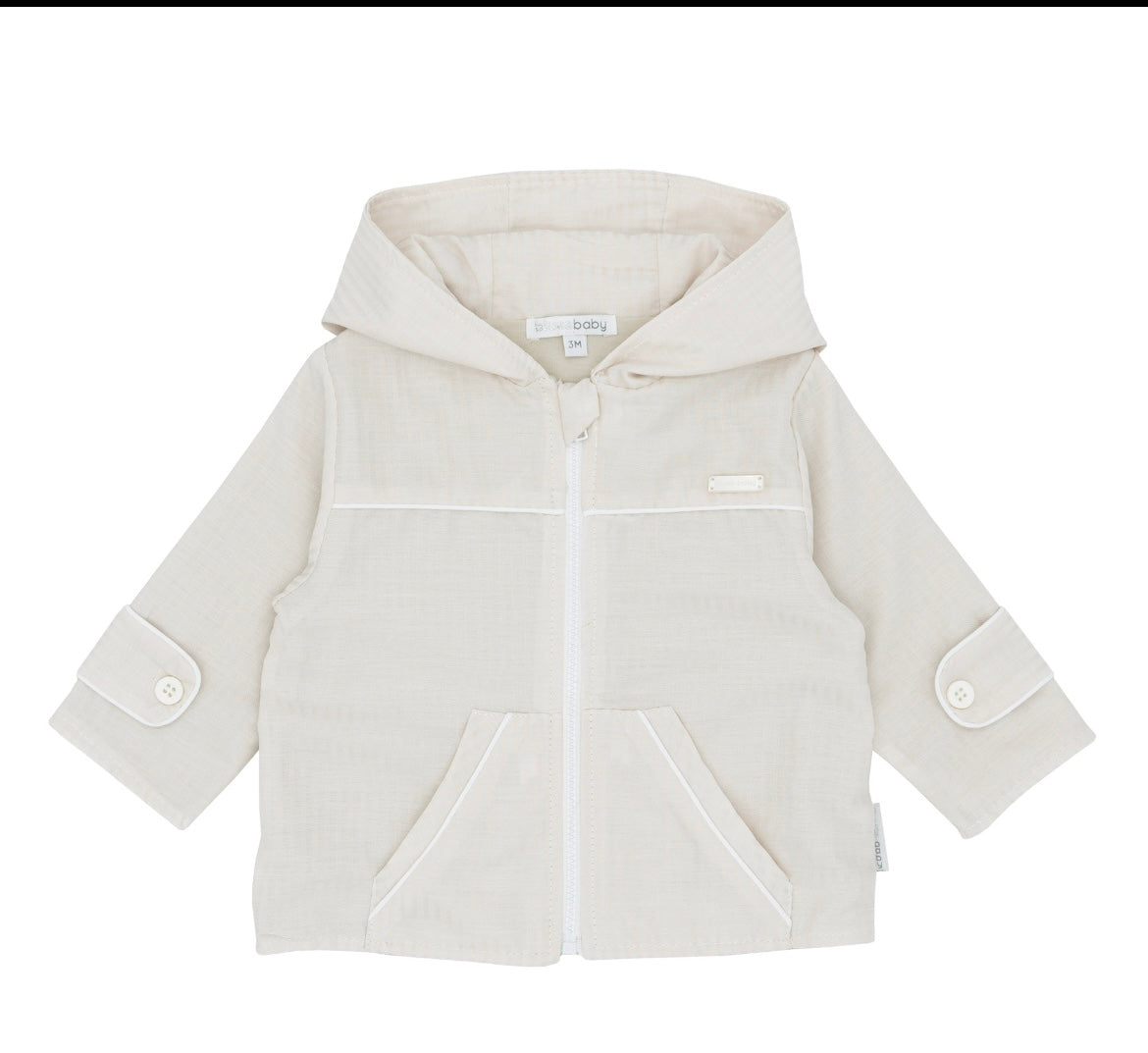 BLUES BABY - Beige summer jacket
