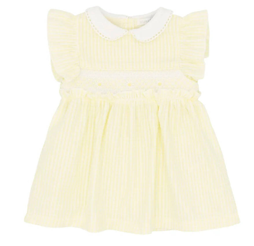 BLUES BABY- Lemon smock dress ( BB2267)