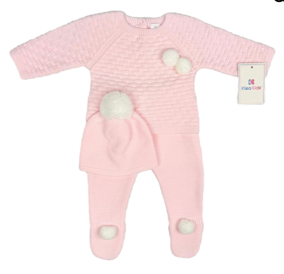 KLEO KIDS- 3 piece knit sets