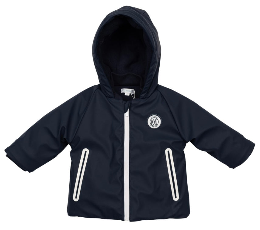 MINTINI- Navy padded winter raincoat ( 6512)