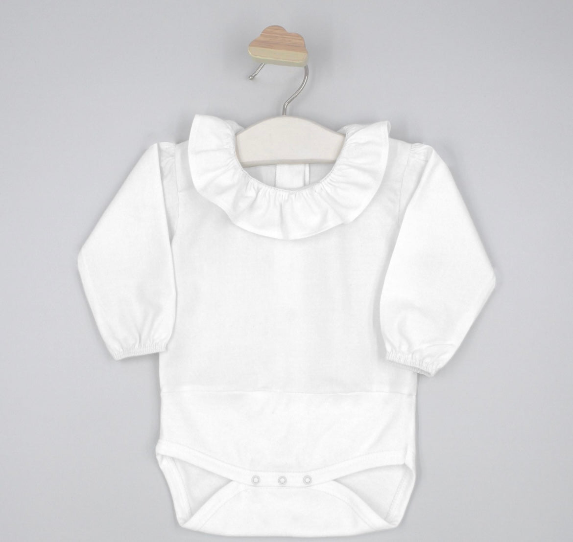 RAPIFE - cross back pinafore with frill collar vest