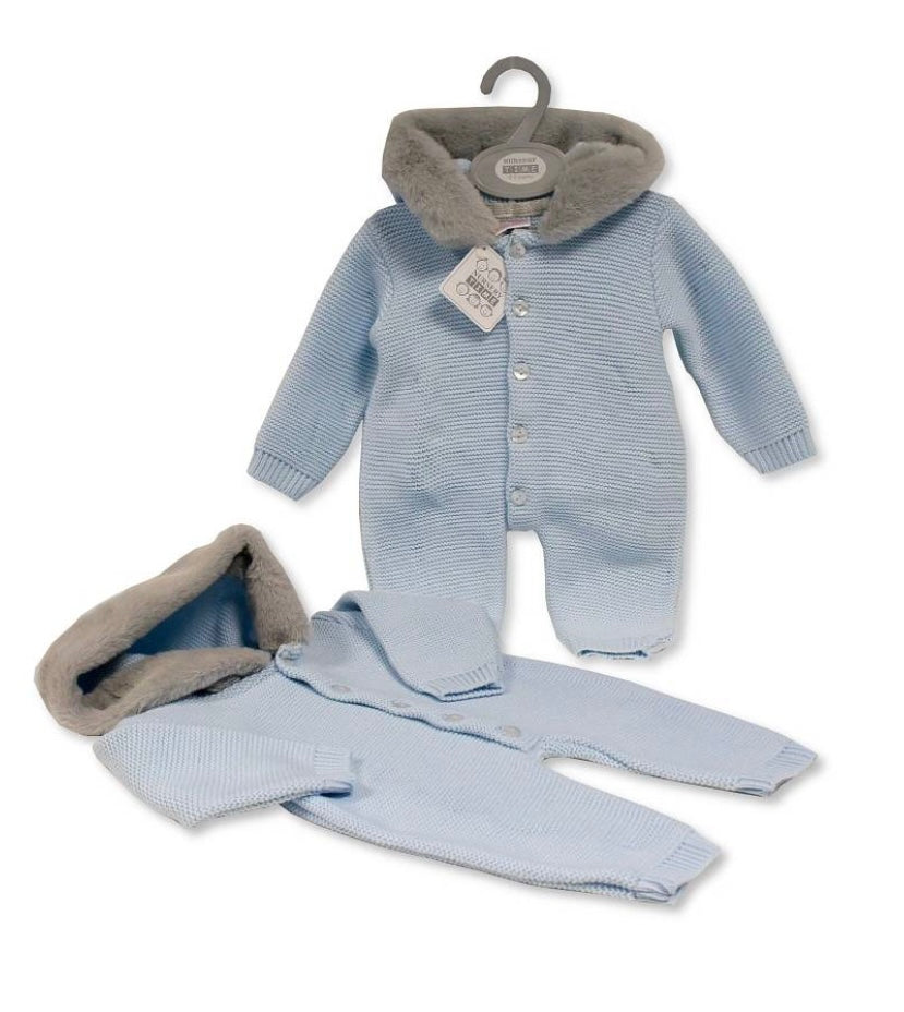 NURSERY TIME- Knitted pramsuit