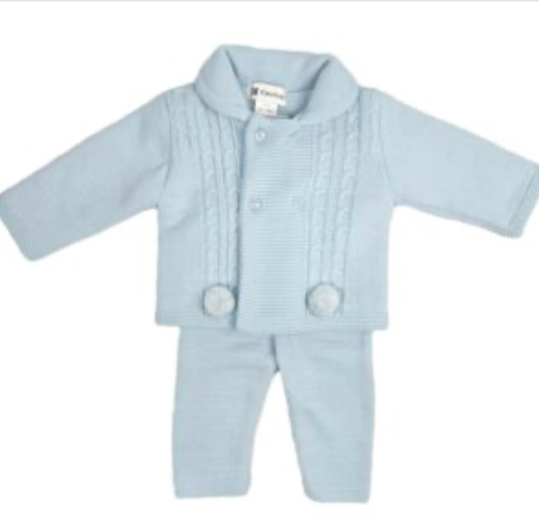 KLEO KIDS- 2 piece knit pram suits