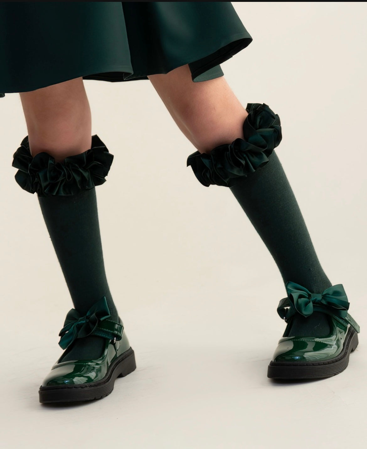 CARAMELO- Bow school shoe