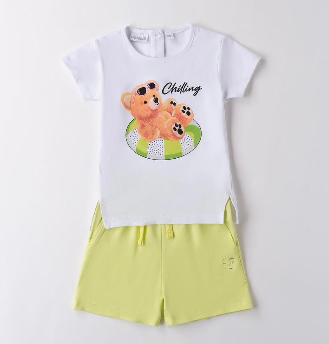MINIBANDA- Bear short set