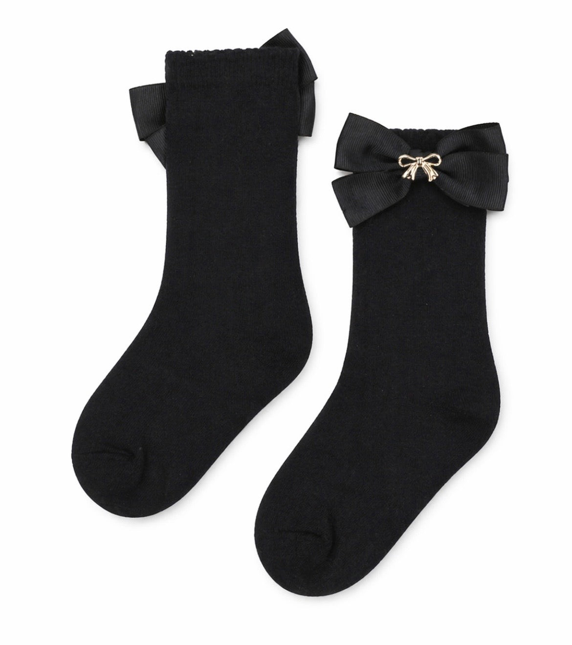 CARAMELO- Bow Charm Ankle sock