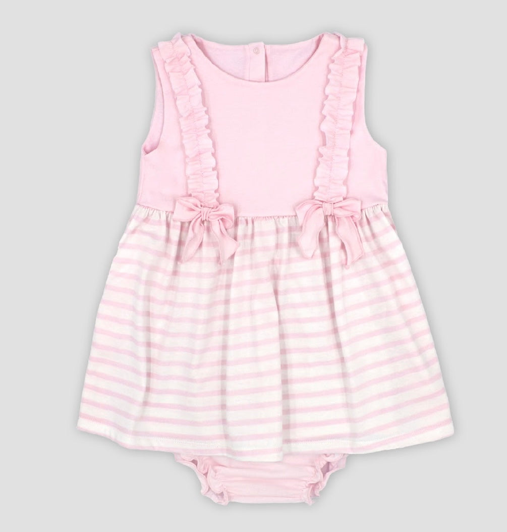 RAPIFE- stripe dress and pant set