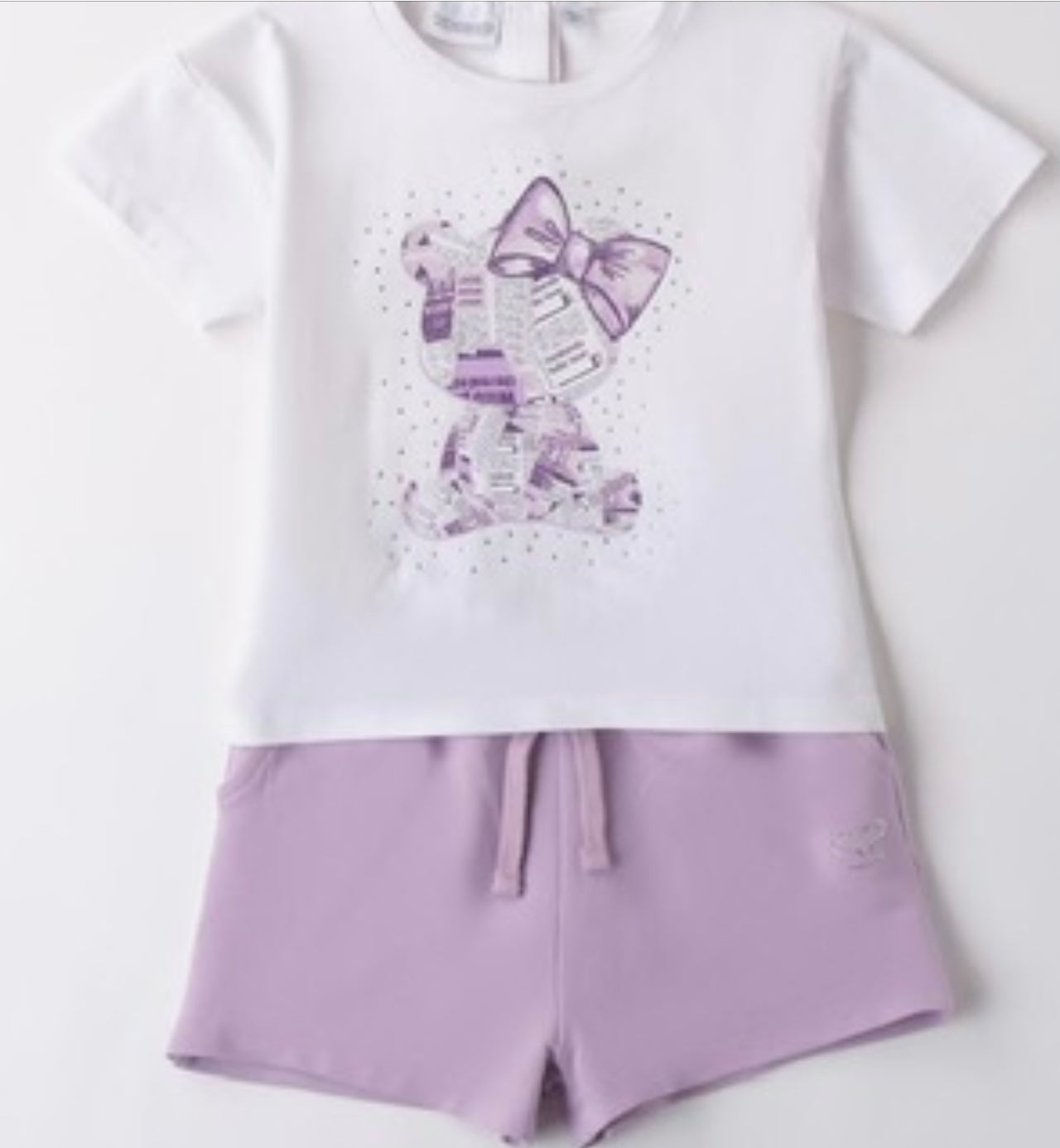 MINIBANDA - Bear short set