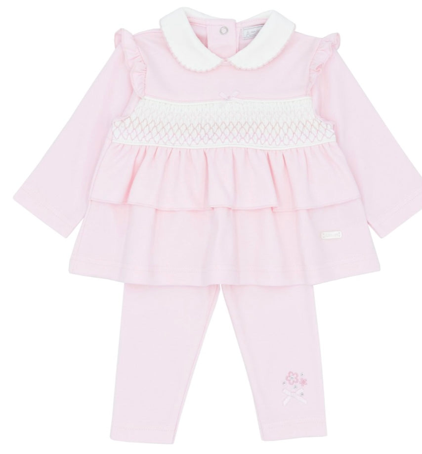 AMORE- Smocked legging set ( 0028)