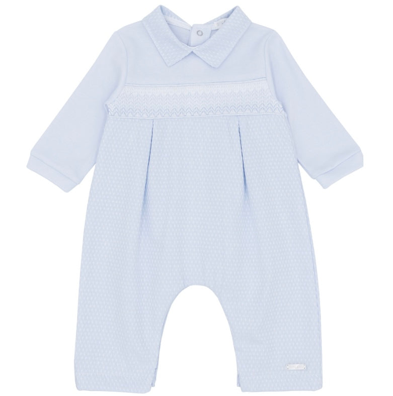 BLUES BABY- Smock collar romper ( 2171)