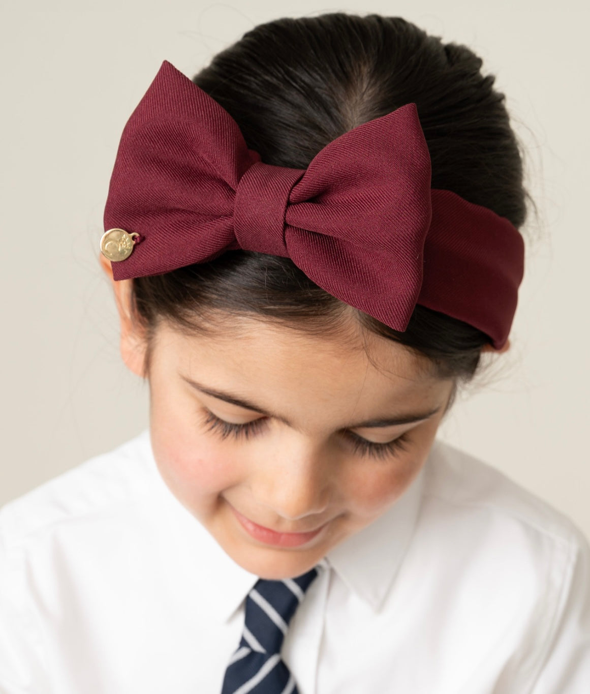CARAMELO- school bow hairband