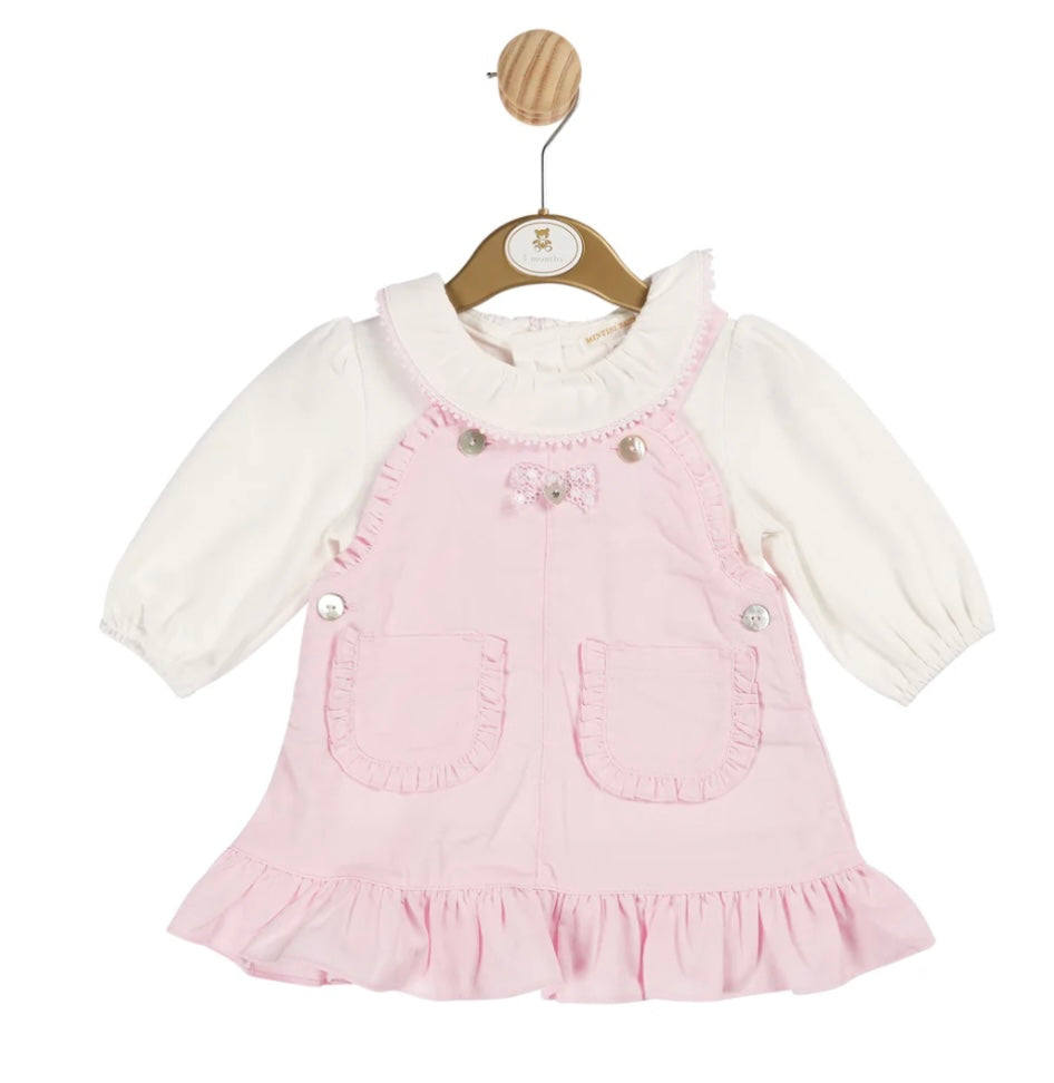 MINTINI- Cord dress and shirt