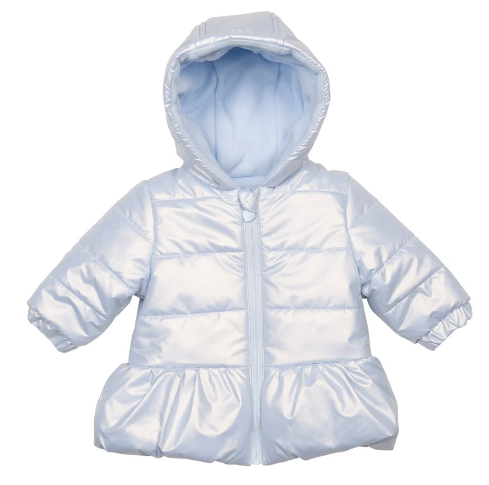 MINTINI- metallic padded coat