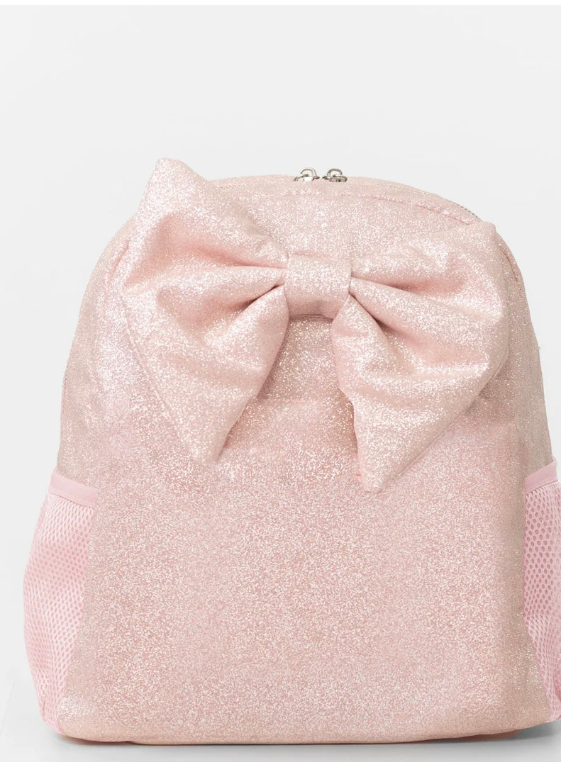 CARAMELO- Pink glitter rucksack