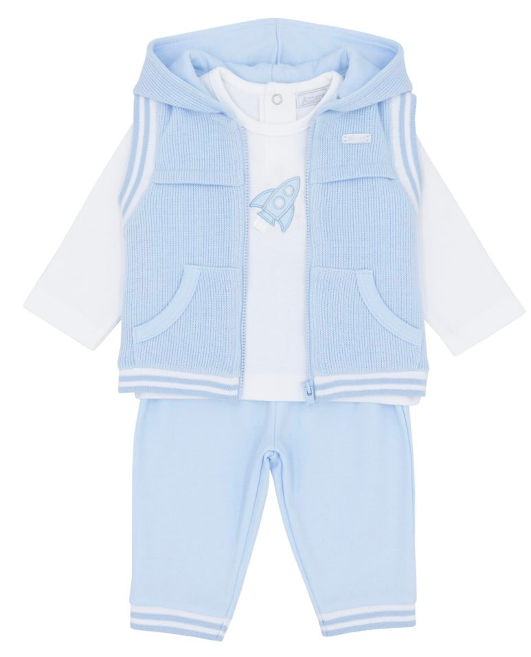 AMORE- 3 Piece knitted set
