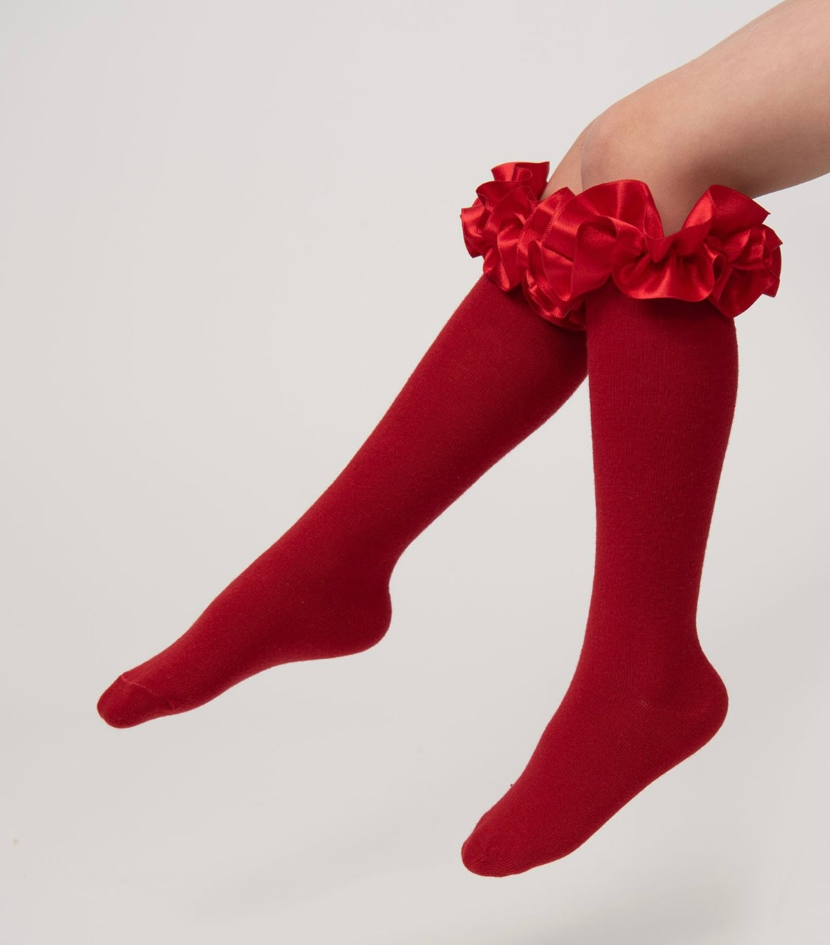 CARAMELO-Knee high tutu sock (RED)