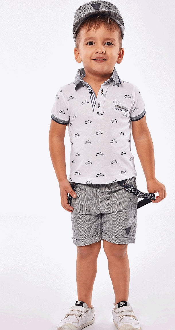 HASHTAG- Boys short set
