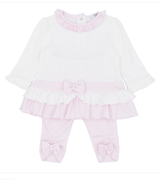 BLUES BABY- Frill legging set (2196)