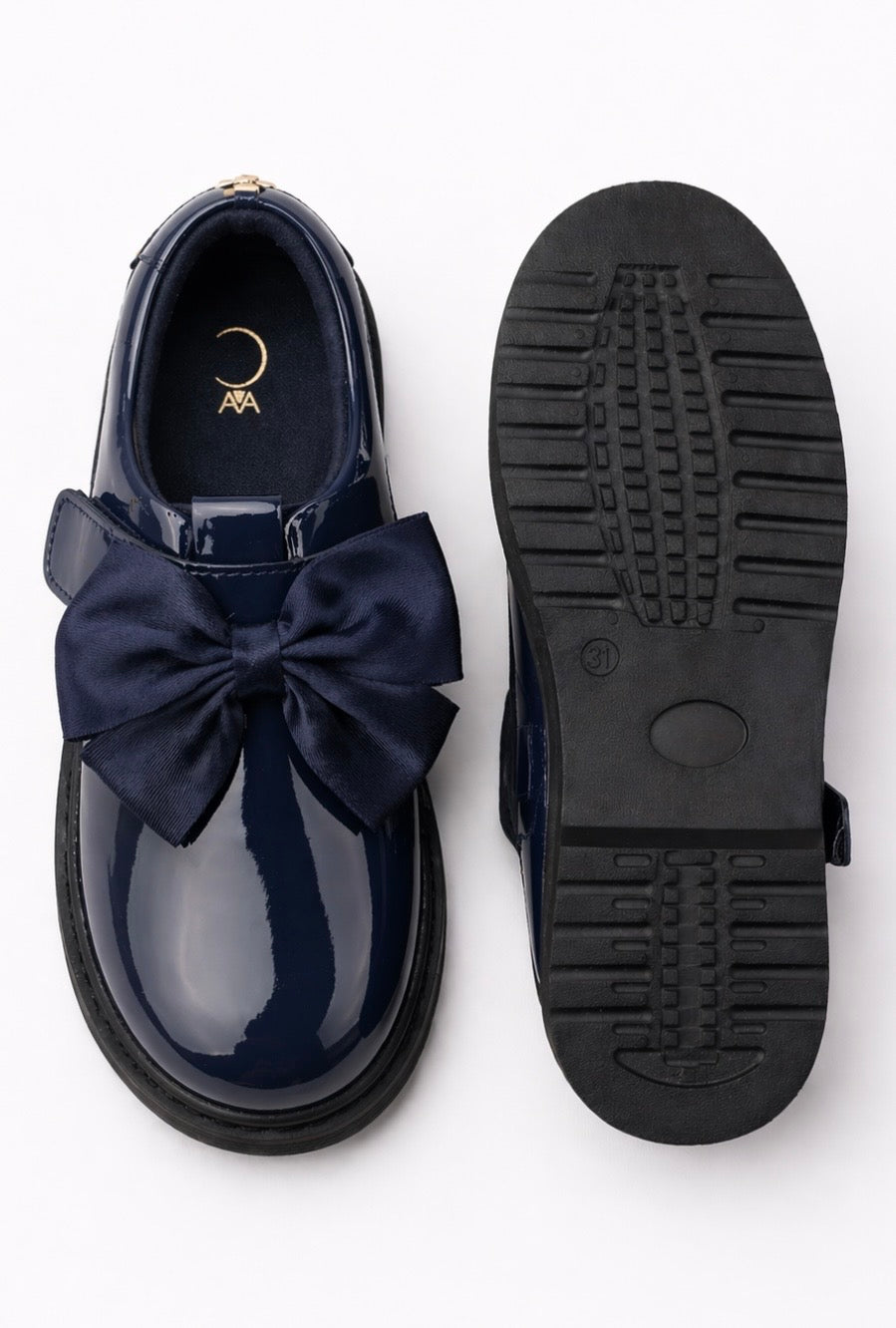CARAMELO- Velcro school shoe