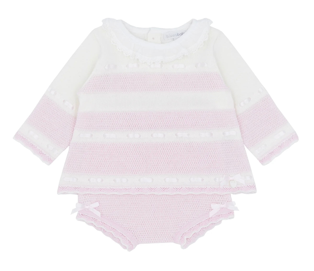 BLUES BABY- Knitted jam pant set