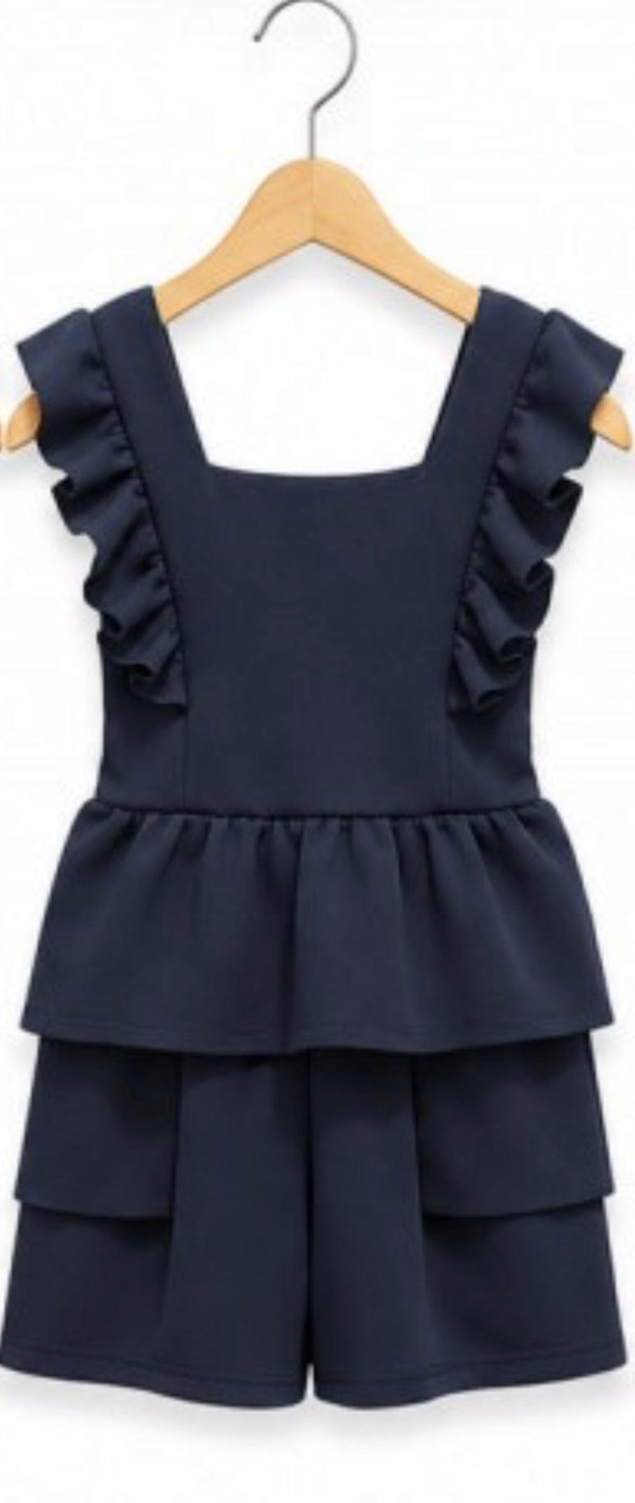 LITTLE MISS MADDIE-Frill playsuit