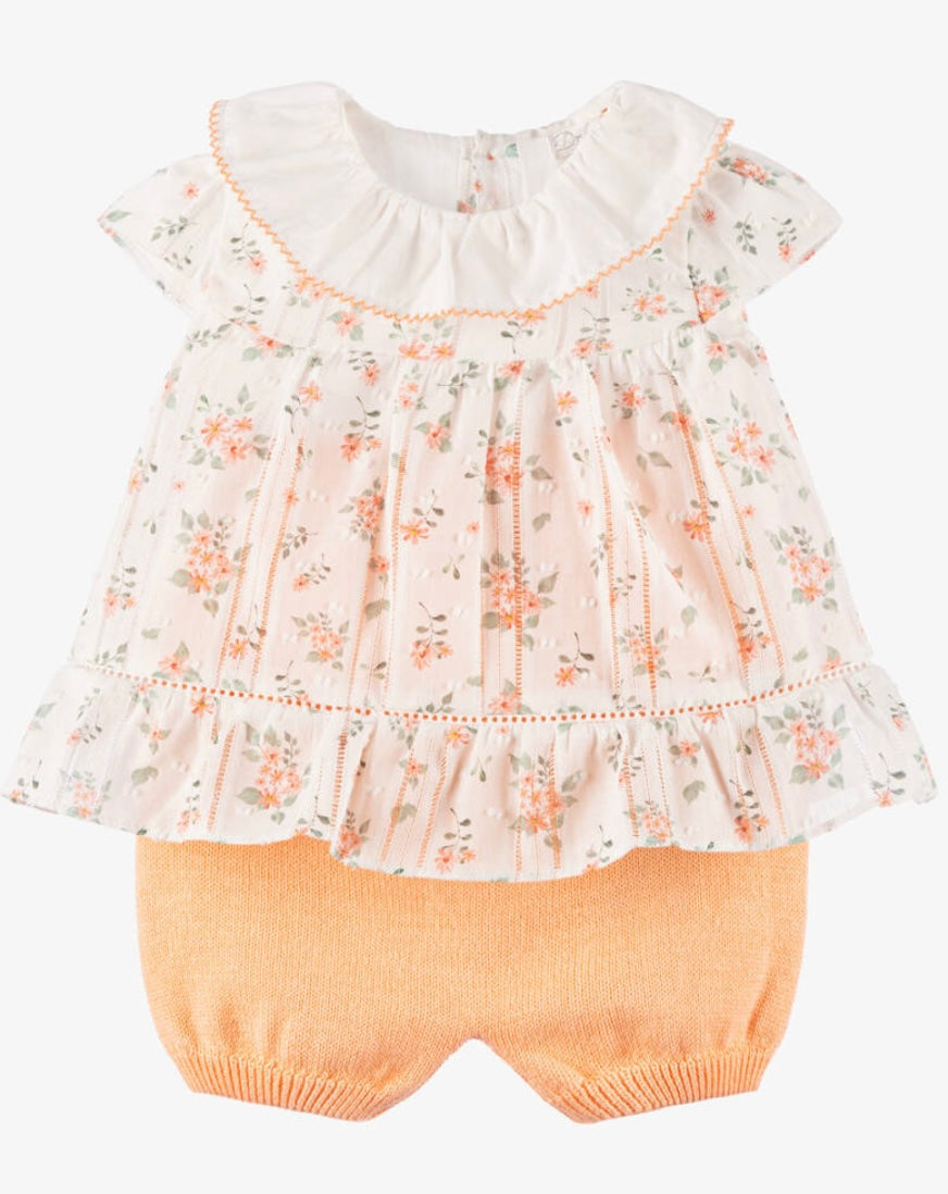 DR KID- floral knit set