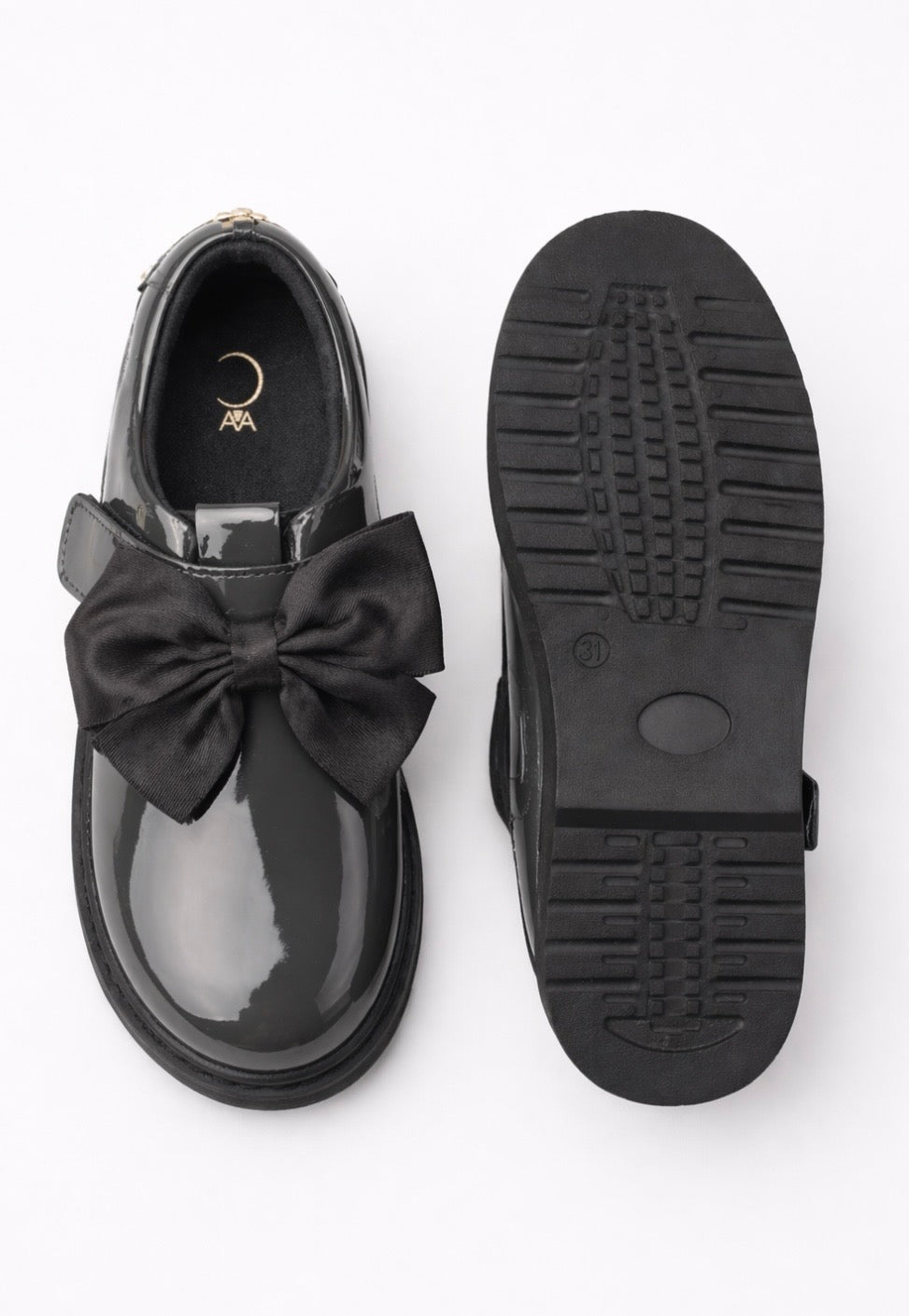 CARAMELO- Velcro school shoe