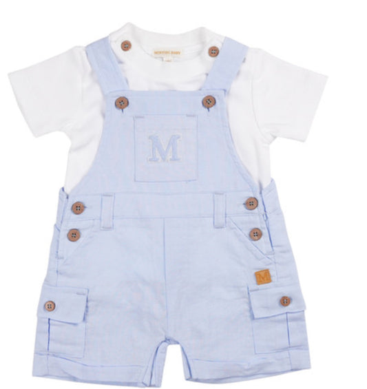 MINTINI- MB6314- Dungaree set