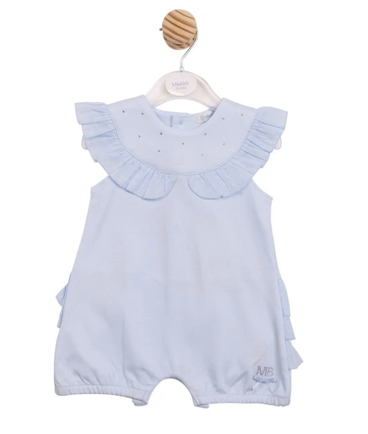 MINTINI- Frill shortie romper ( MB7118)
