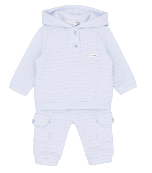 BLUES BABY- Hooded quilted tracksuit ( 2224)