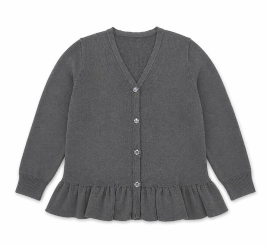 CARAMELO- Frill edge cardigan