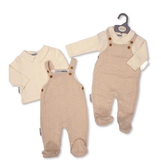 NURSERY TIME- Dungaree (Beige)