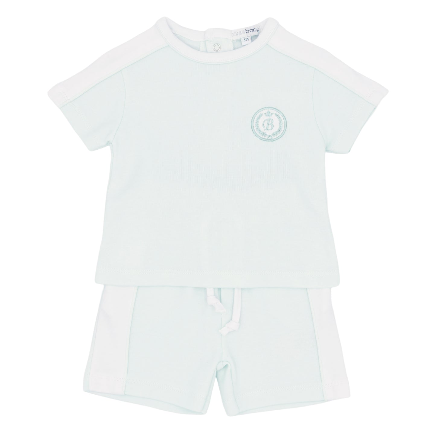 BLUES BABY- T-shirt and short (Mint)