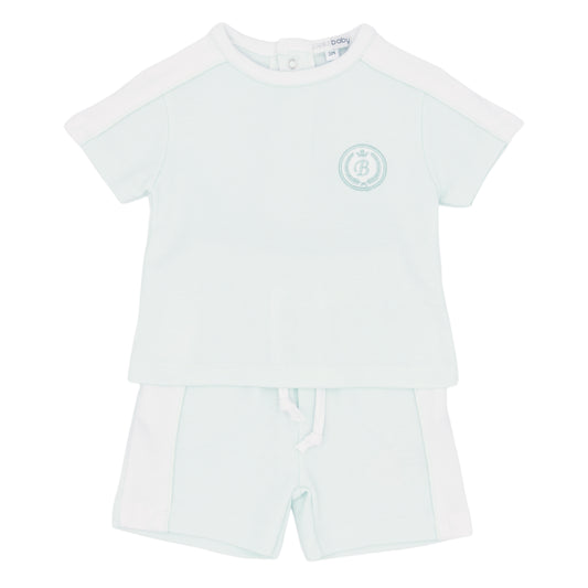 BLUES BABY- T-shirt and short (Mint)