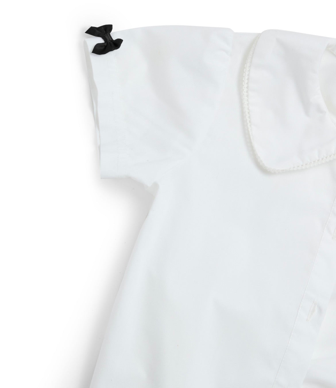 CARAMELO-School shirt with satin bow
