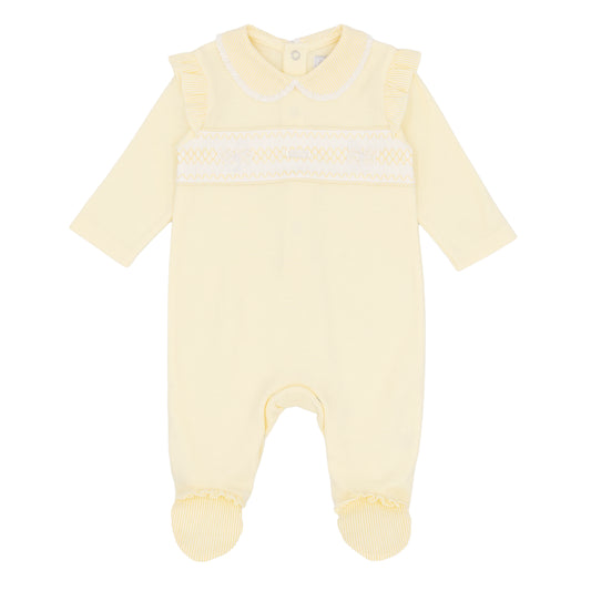 AMORE- Lemon smock sleepsuit ( 0074)