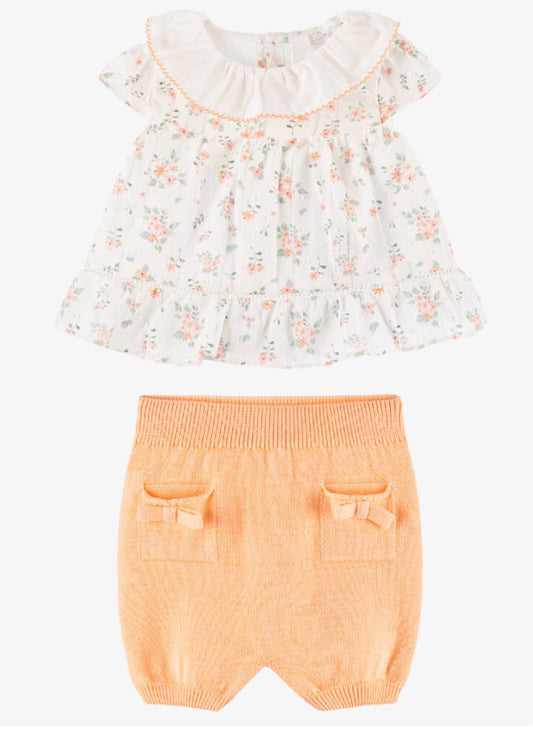 DR KID- floral knit set