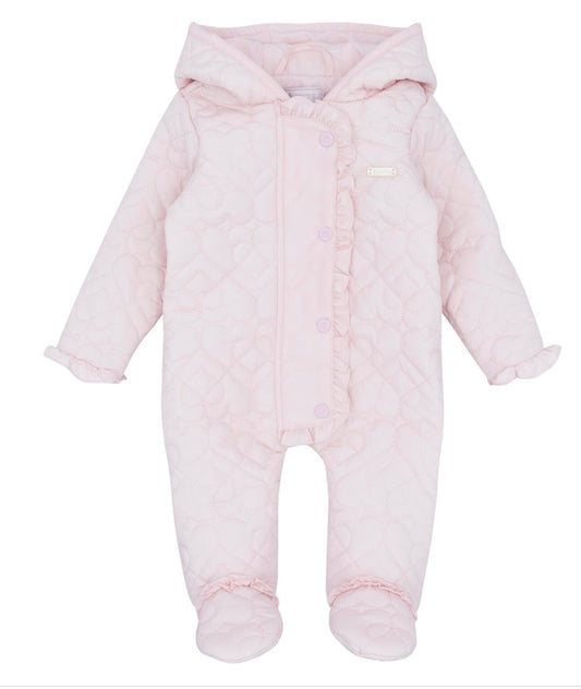 AMORE- Girls quilted snowsuit ( 0008)