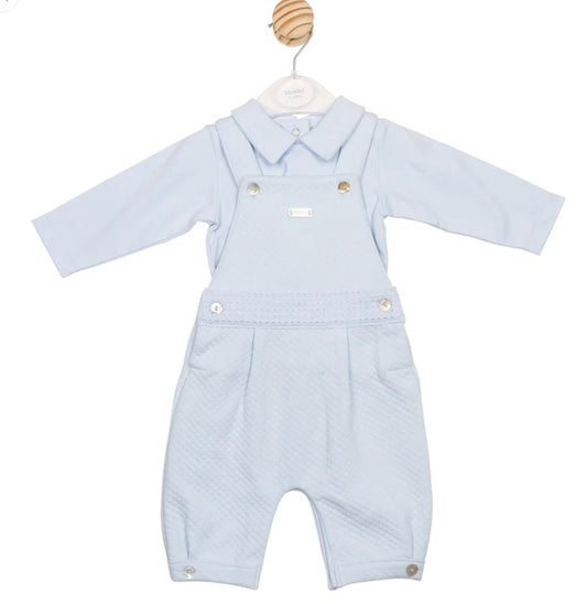 MINTINI- Quilted dungaree set