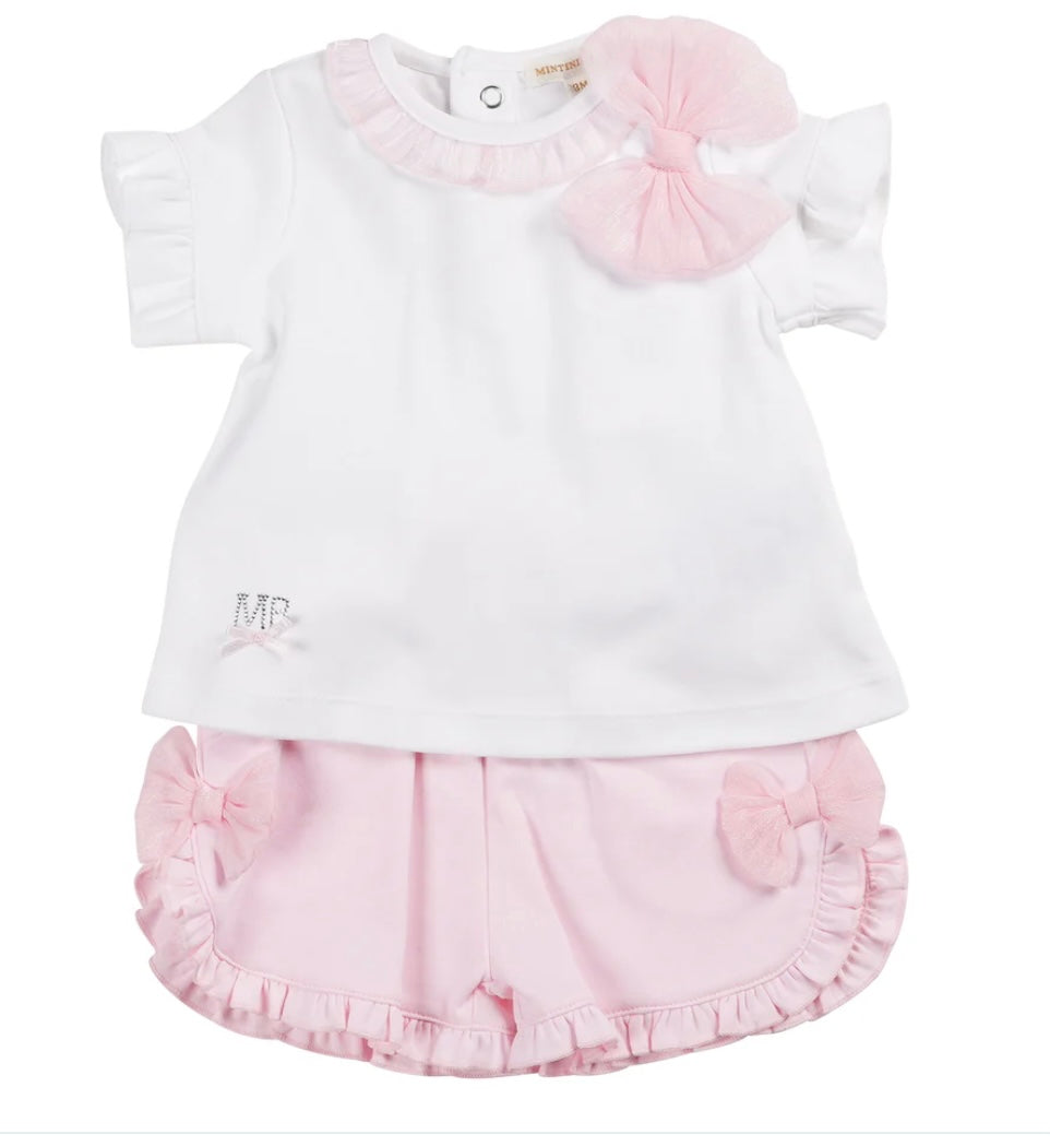 MINTINI- Short set ( Pink)