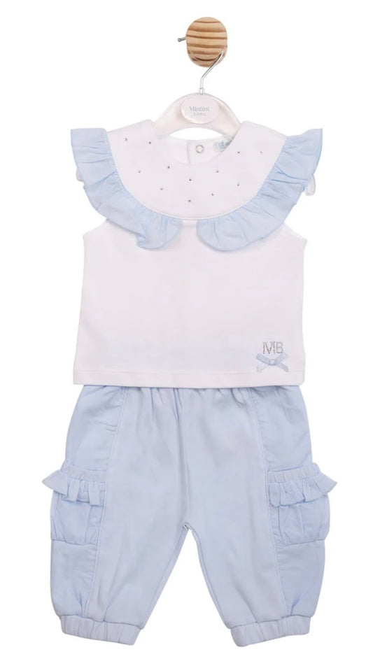 MINTINI- Frill top and trouser ( MB7123)