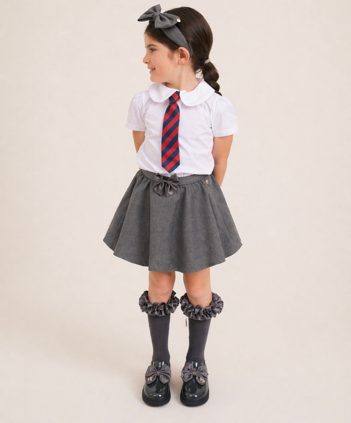 CARAMELO-Skater skirt with short