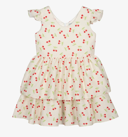 DR KID- Cherry sun dress